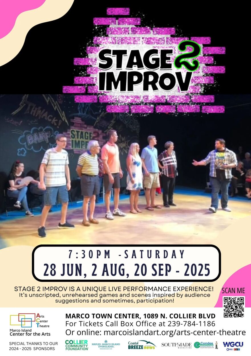 Marco Island Center for the Arts Promo for Stage 2 Improv