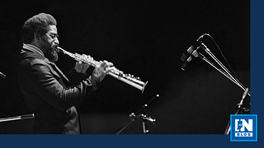 Saxophonist Sonny Rollins' concert "Saxophone '72" at the Finlandia Hall in Helsinki 30.8.1972.