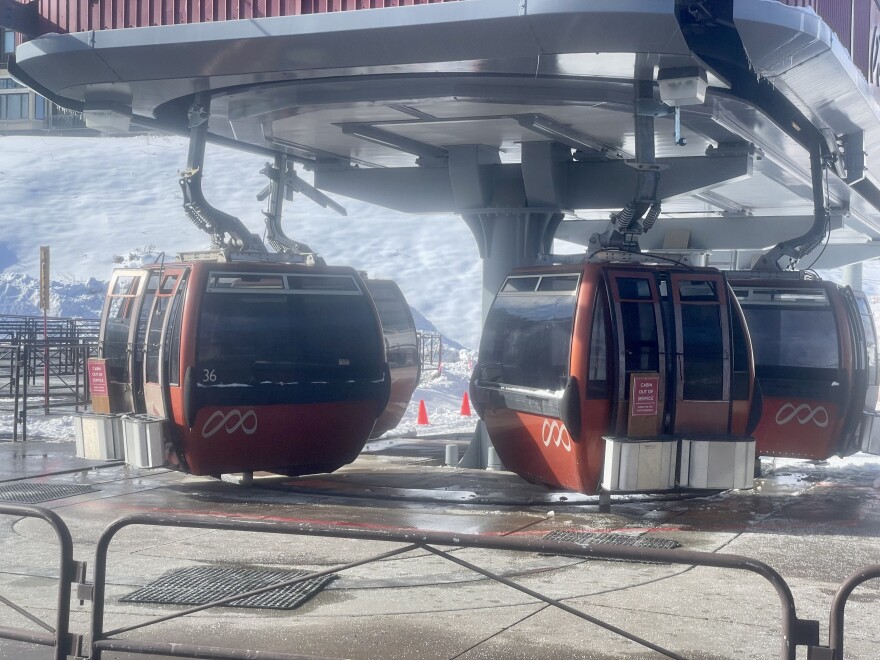 As of Tuesday, over 20% of the Red Pine Gondola's cabins are out of service due to issues with the door actuators.