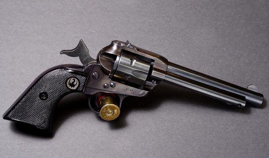 A Ruger Single Six. Sturm, Ruger & Co. is opening a gun manufacturing plant in Rockingham County.