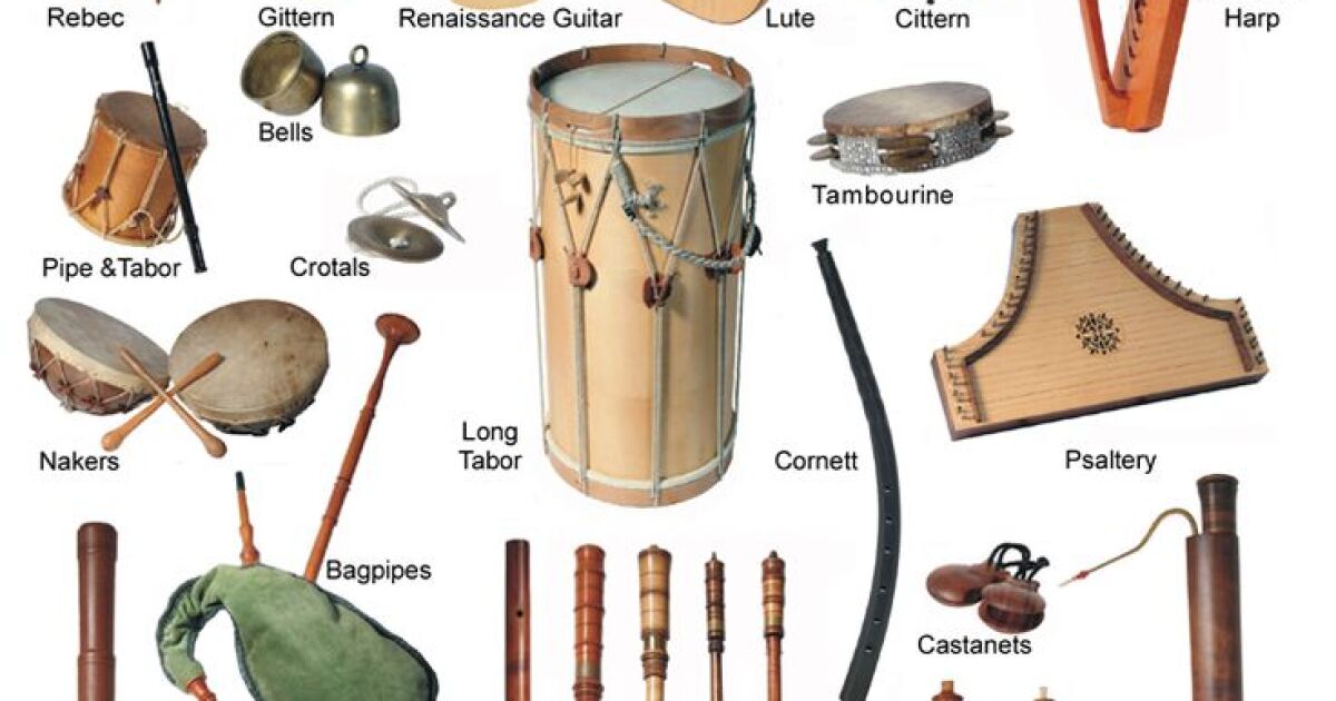 Popular Renaissance Instruments