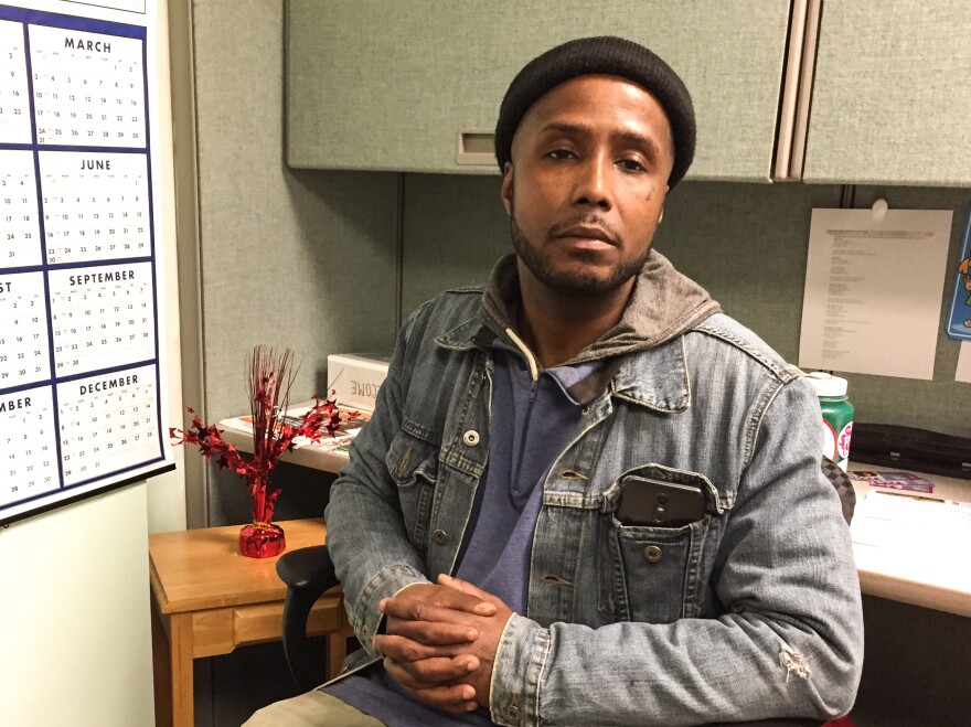 Alton Royal of Baltimore depends on food stamps but fears he will lose them under the proposed rule because he can't find a job.