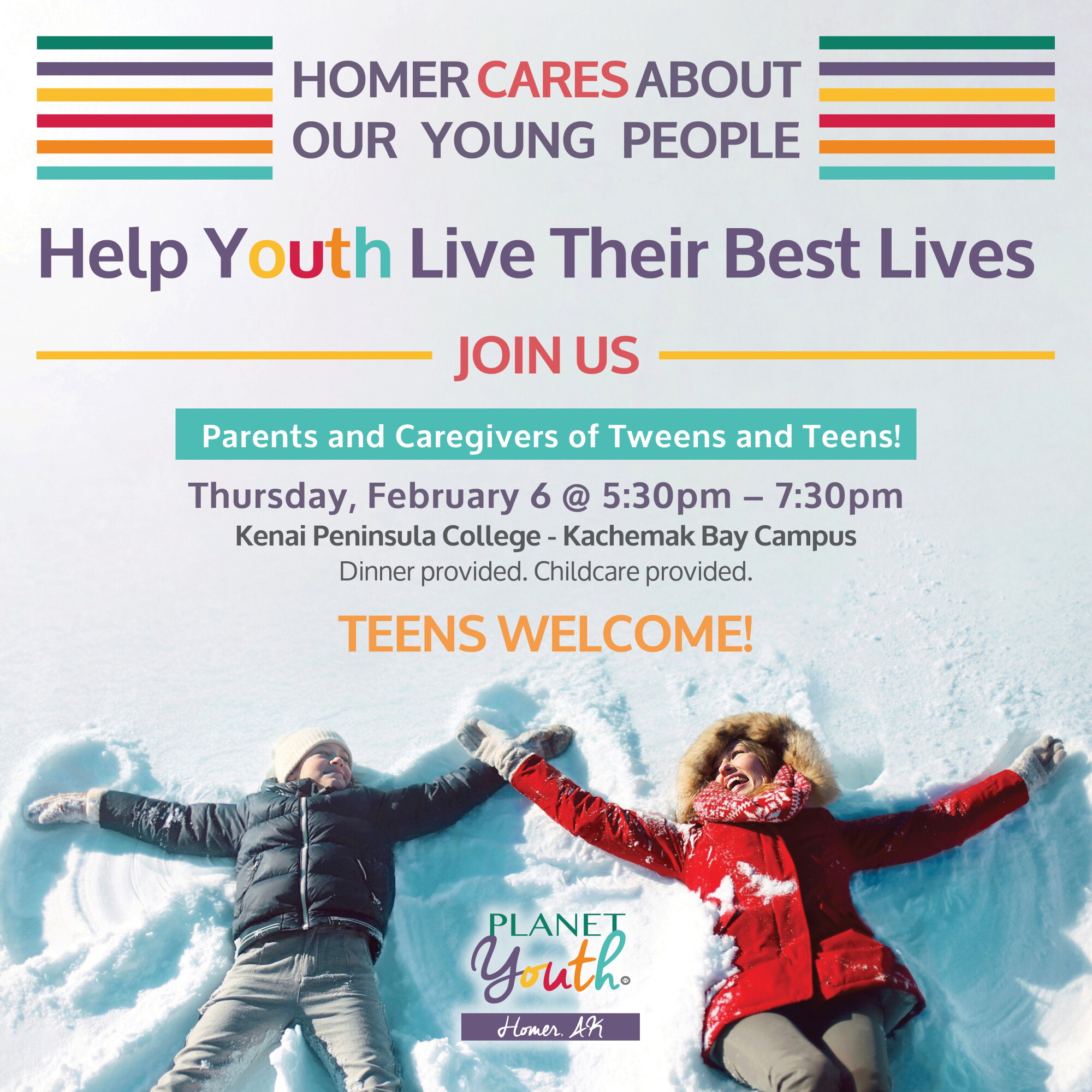 What is there to do in this town? Find and support all ages activities through Where Can I Homer? and  Planet Youth episode artwork