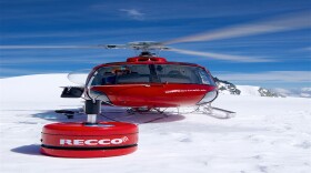 Two Bear Air Rescue in Whitefish is the first company in the Americas to fly with the new RECCO detector, show here in a photo courtesy of http://www.recco.com.