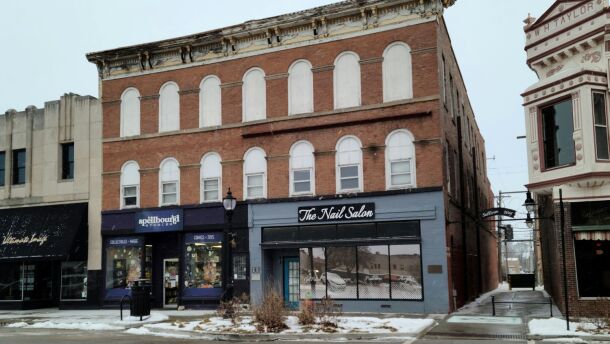 The Randolph House was an elegant hotel when built in 1857.