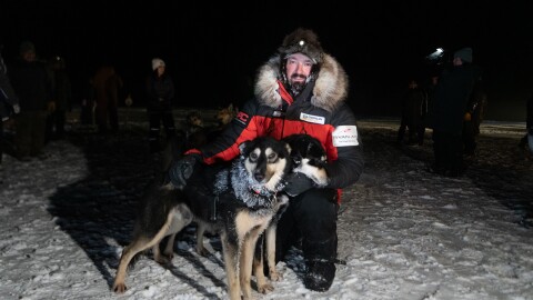 Pete Kaiser places second in the 2023 Bogus Creek 150.