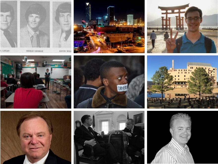From the tragic to the triumphant, these images represent nine of the most popular stories on KGOU.org in 2015.