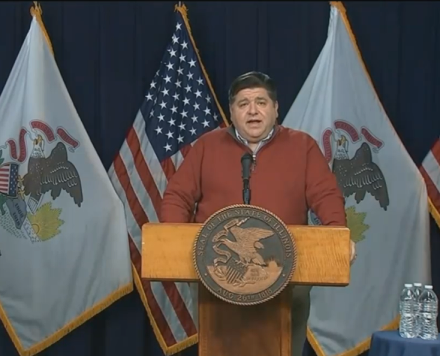 Illinois Gov. J.B. Pritzker announced Sunday during his daily press briefing that more than 1,000 people in the state had tested positive for the coronavirus in the last 24 hours. 