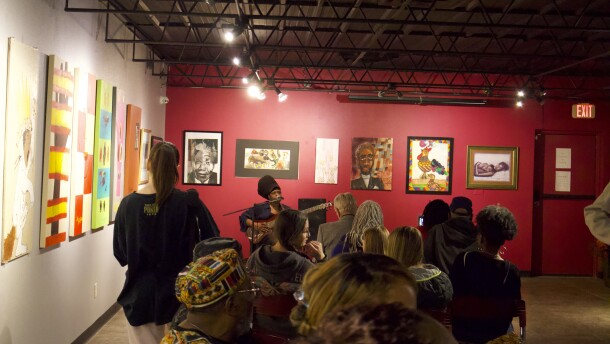 Blackout Art Exhibition Feb. 6.