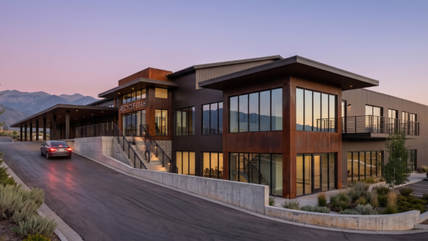 A preliminary rendering of what Recycle Utah's future home will look like.
