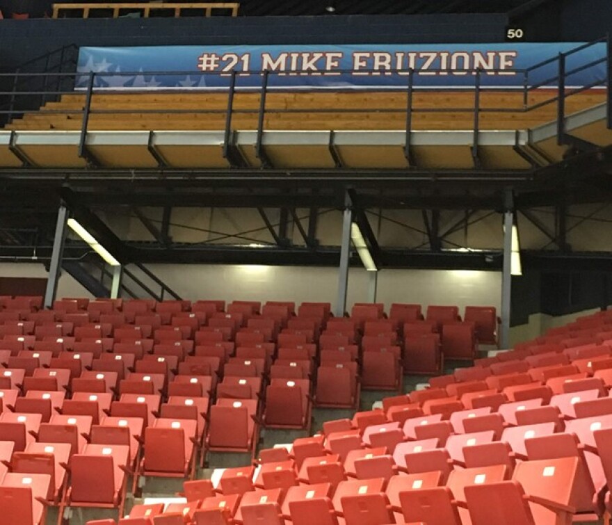 The hockey arena in Lake Placid, site of the 1980 Miracle on Ice.