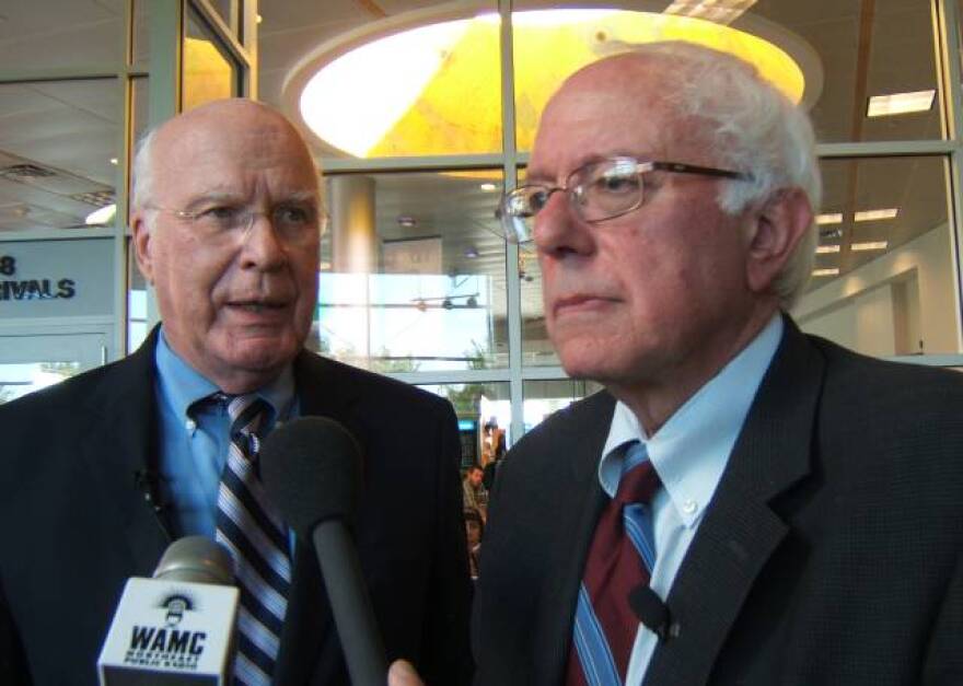 Senators Patrick Leahy and Bernie Sanders