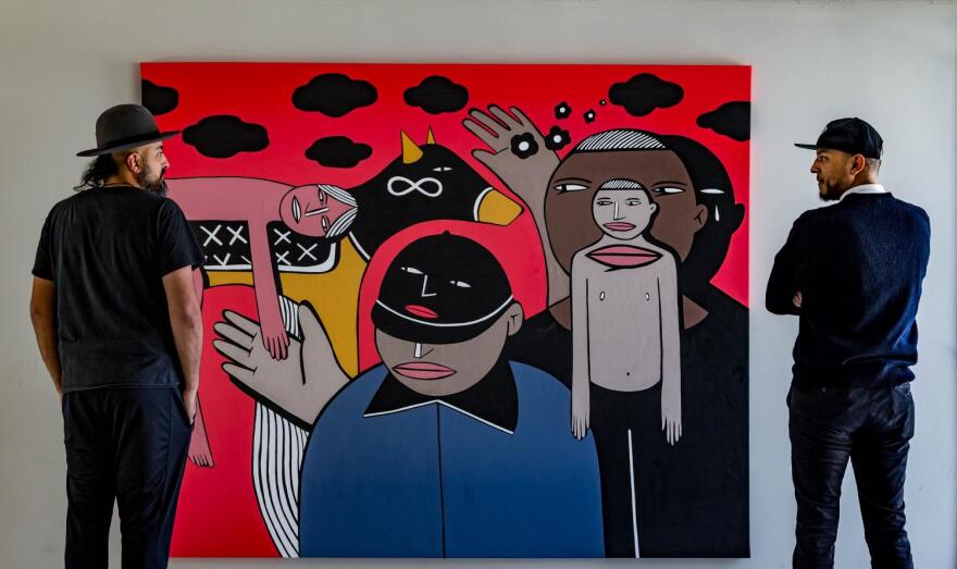 "His Story" portrait.