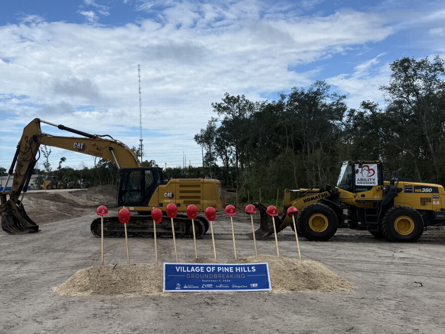The site for the Village of Pine Hills in Orlando that will have 96 affordable housing units.