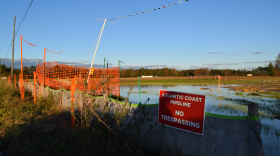 The 600-mile Atlantic Coast Pipeline would terminate in Robeson County, North Carolina. Construction has stalled on the pipeline, but the U.S. Supreme Court removed one permitting hurdle last week.