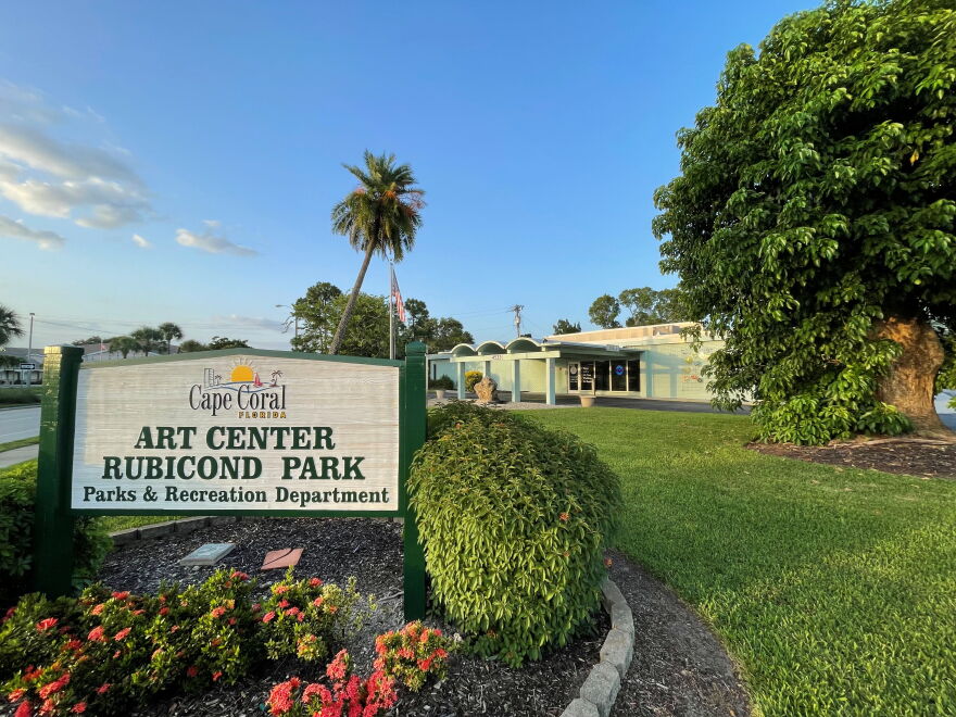 The Cape Coral Art Center is located in Rubicond Park