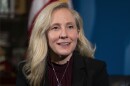 Rep. Abigail Spanberger, D-Va., speaks during an interview at her congressional offices in Washington, Feb. 8, 2023. Spanberger has announced she will run in 2024 for Virginia governor.