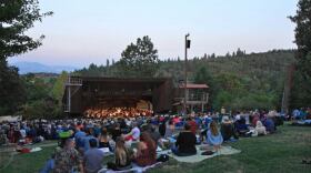 A classical performance at the Britt Pavilion.