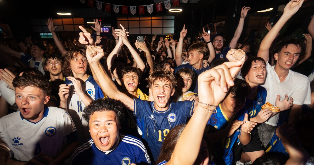 The Bosnian soccer team lost. Bosnians in St. Louis won anyway
