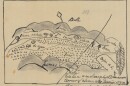 Hand-drawn sketch map of San Emidio boundaries, circa 1842.