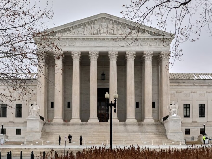 FILE - The Supreme Court is photographed, Feb. 6, 2026, in Washington.