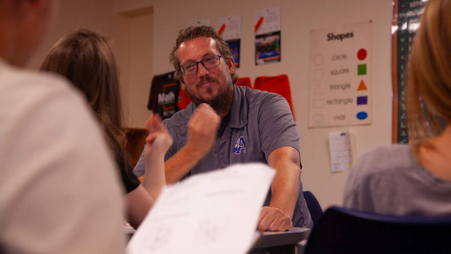 ASDB math teacher