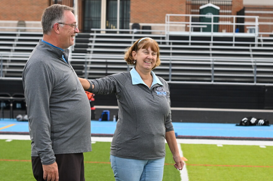 Jack and Sherry Nolan have coached soccer in the Wilkes-Barre Area School District for almost 30 years. They will retire at the end of the season.