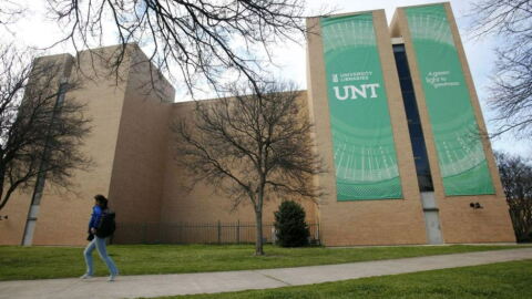 UNT’s Willis Library.