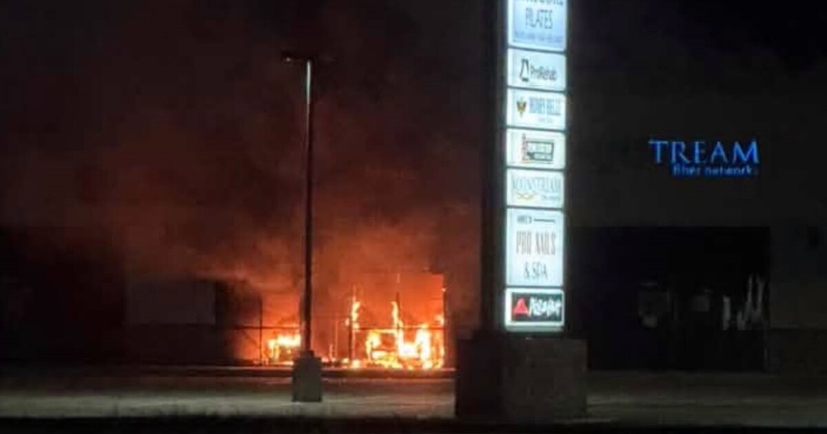 Late Night Fire Damages Newburgh Strip Mall