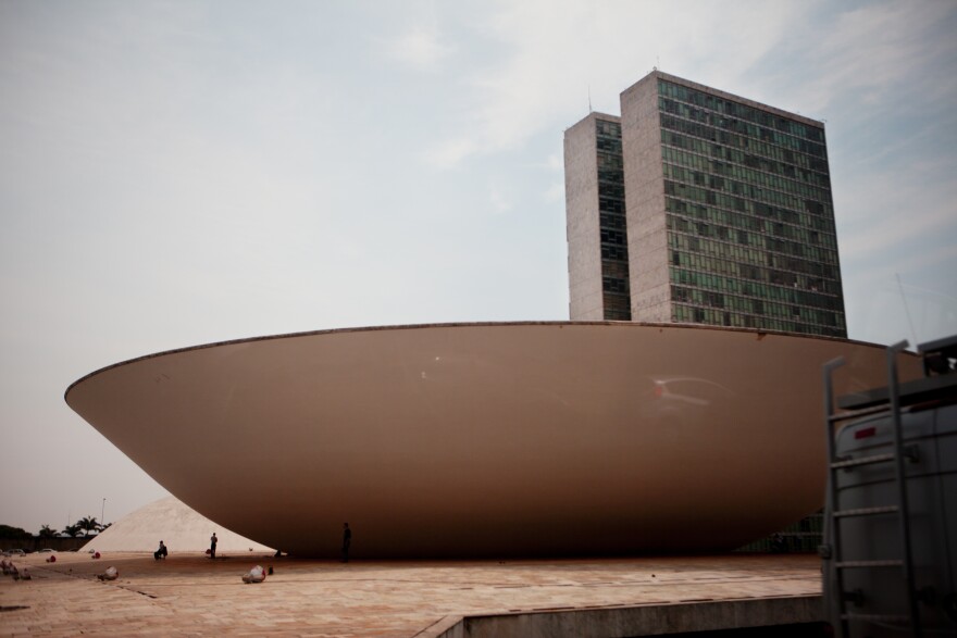 The National Congress building in Brasilia, the capital. Cassol and other legislators will weigh in on international agreements on climate control.