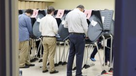 Voters cast their ballots at the Metropolitan Multi-Service Center in Houston on Nov. 5, 2019.