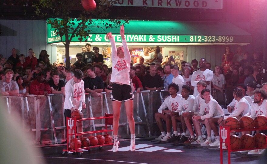 IU Women's Basketball Shooting Contest