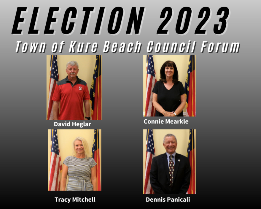 Candidates for Kure Beach Town Council.