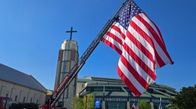 The funeral service for Army Private Isabella Gonzales of Carrollton was held at Prestonwood Church in Carrollton, Texas Aug. 1, 2026.