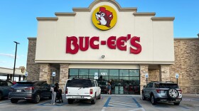 AP file image of shoppers heading into a Buc-ee's store Oct. 1, 2025, in Johnstown, Colo.