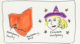 Montgomery County and Montgomery Ohio were not, in fact named for Bewitched star Elizabeth Montgomery.