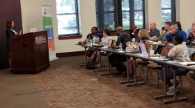 Employers and employee providers meeting at FSU's Turnbull Center to discuss the region's jobs and employment picture.