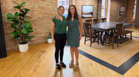 Root Functional Medicine founder and CEO Dr. Erica Armstrong (left) and Chief Creative Officer Kelsey Stricklen at their new downtown Grand Rapids office.