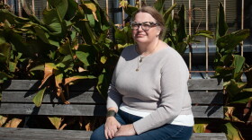Kendra Wyatt, former CEO and co-founder for New Birth Company in Overland Park, sits for a portrait. Wyatt said she's still mourning the closure of the birth center.