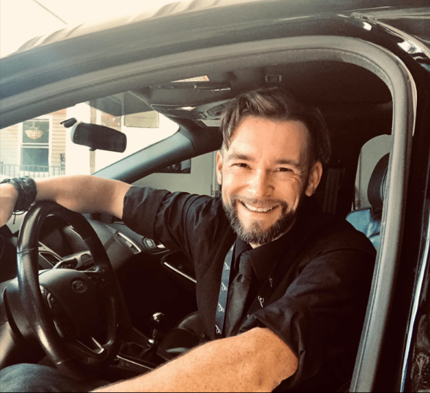 Lonnie Brammer is the creator of Courier Mates, an app designed to help app-based delivery drivers share information.