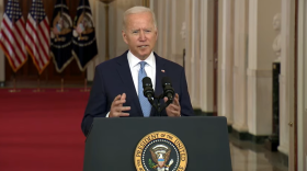 President Joe Biden delivers remarks Aug. 31, 2021 on the U.S. withdrawal from Afghanistan.