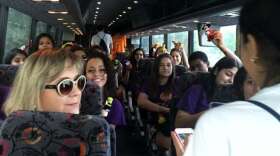 Brazilians teenagers embark upon a rite of passage trip to the Magic Kingdom. Photo: Renata Sago.