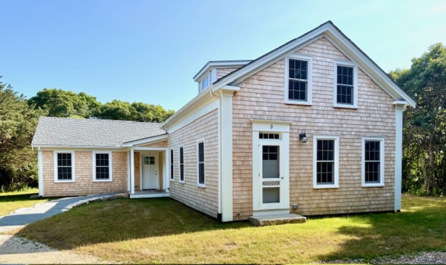 The historic Gayhead Parsonage in Aquinnah was recently restored and converted into two year-round-restricted rental apartments.