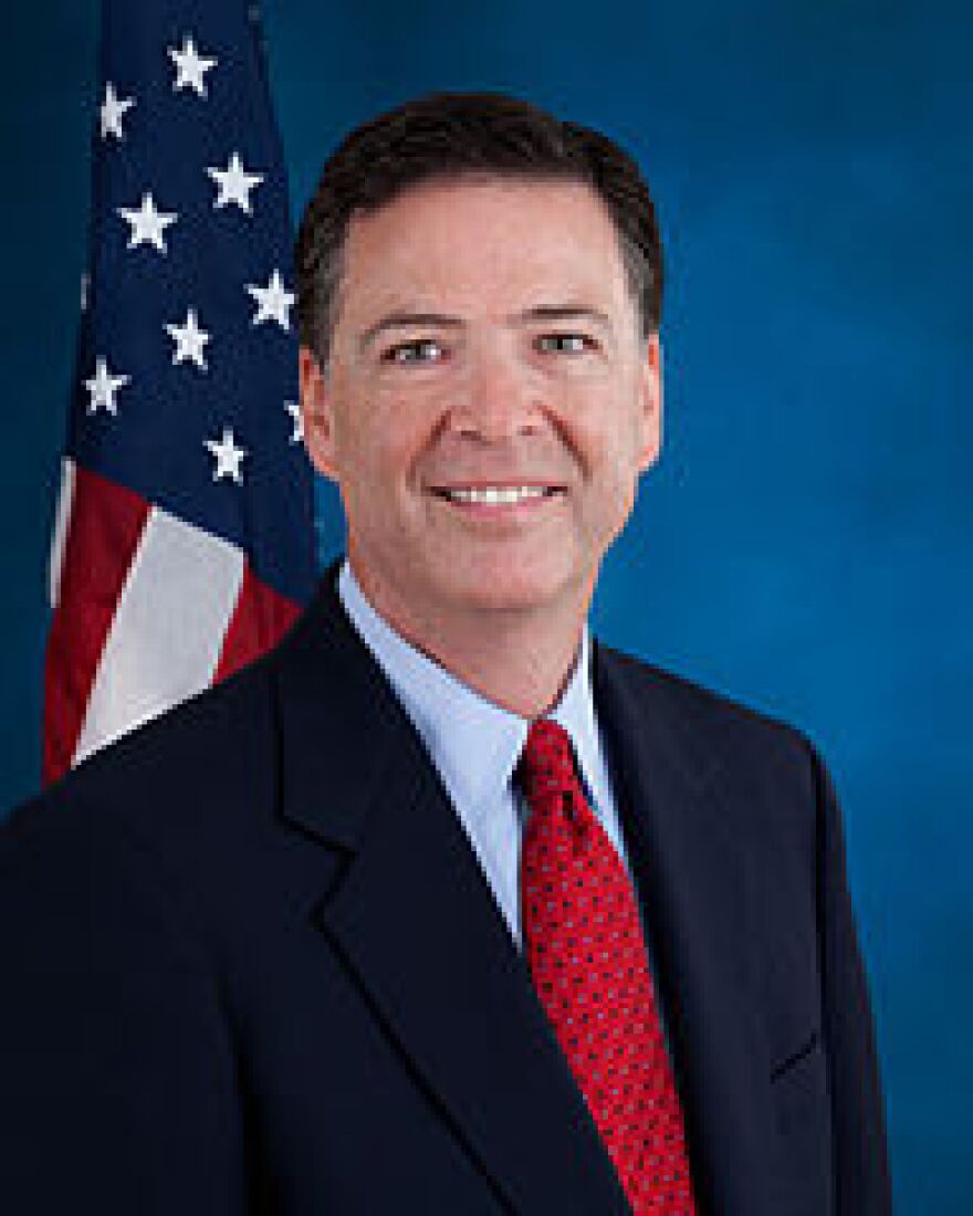 Former FBI Director James Comey official portrait