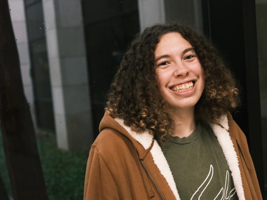 JW LaStrape, president of the Baylor College Democrats, helped organize the “All Are Neighbors” event.
