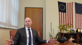 Scott Bradford, U.S. Attorney for the District of Oregon, sits in his office in downtown Portland. He recently sat down for an interview to discuss his record and cases taken by his office.