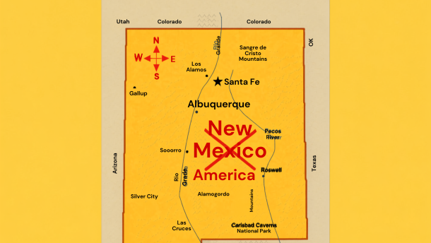 President Donald Trump on Sept. 6, 2026, posted on Truth Social images and text that proposed renaming New Mexico, prompting immediate pushback from Democratic officials.