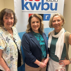 Nancy Moore of Brazos Forum and Dr. Mandy Morrison of McLennan Community College join Fiona Bond on the September 25th edition of Conversations with Creative Waco.