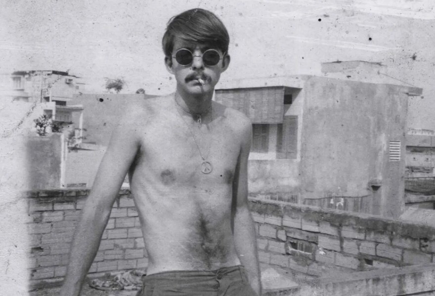 Peter McDowell's older brother, Jimmy McDowell, in Vietnam.