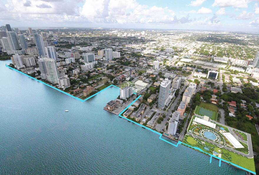 Similar to the Highline in New York City, the Biscayne Line will be a 15-mile long public walkway that stretches from Brickell to downtown.